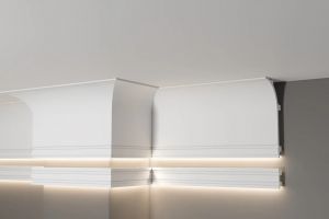 Карниз потолочный Decor-Dizayn DD520 из полистирола