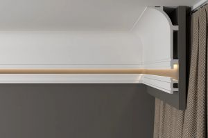 Карниз потолочный Decor-Dizayn DD520 из полистирола