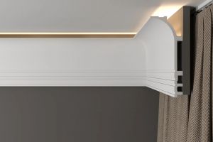 Карниз потолочный Decor-Dizayn DD520 из полистирола