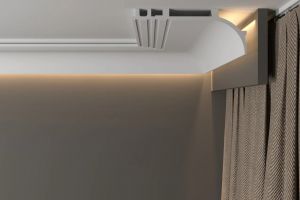 Карниз потолочный Decor-Dizayn DD520 из полистирола