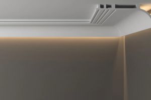 Карниз потолочный Decor-Dizayn DD520 из полистирола