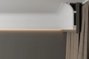Карниз потолочный Decor-Dizayn DD520 из полистирола