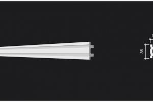 Молдинг Decor-Dizayn DD633 из полистирола