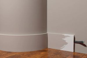 Плинтус гибкий Decor-Dizayn DD709F из полиуретана