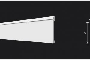 Плинтус напольный Decor Dizayn DD715 из полистирола