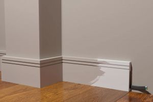 Плинтус напольный Decor Dizayn DD719 из полистирола