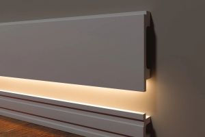Плинтус напольный Decor Dizayn DD723 из полистирола