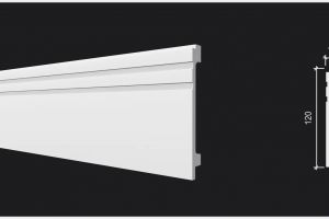 Плинтус напольный Decor Dizayn DD724 из полистирола