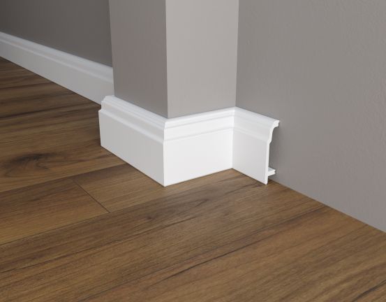 Плинтус напольный Decor Dizayn DD102 из полистирола