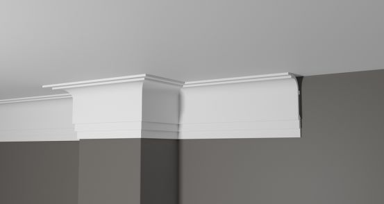 Карниз потолочный Decor-Dizayn DD516 из полистирола
