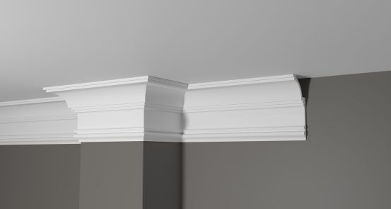 Карниз потолочный Decor-Dizayn DD517 из полистирола