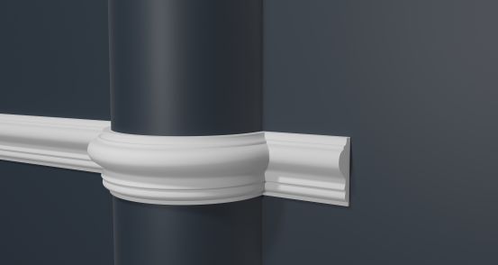 Молдинг гибкий Decor-Dizayn DD301F из полиуретана