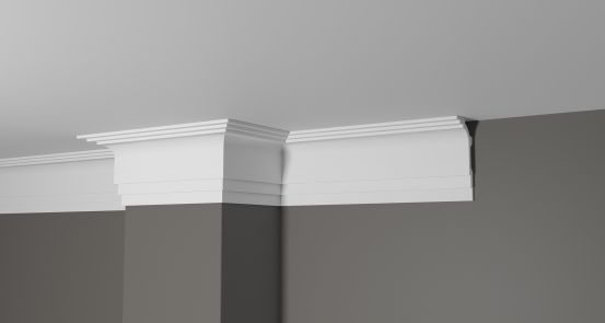 Карниз потолочный Decor-Dizayn DD515 из полистирола