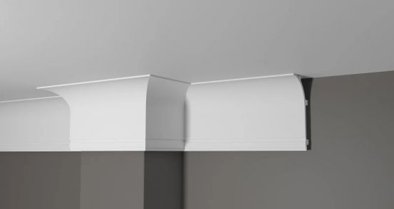 Карниз потолочный Decor-Dizayn DD520 из полистирола