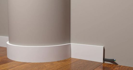 Плинтус гибкий Decor-Dizayn DD708-E из дюрополимера