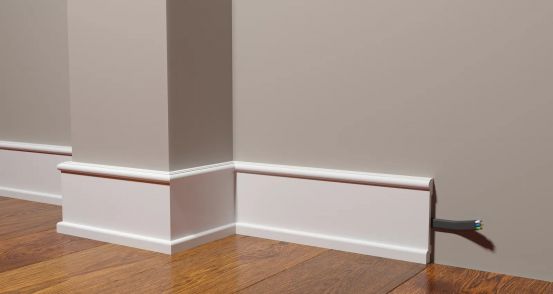 Плинтус напольный Decor Dizayn DD712 из полистирола