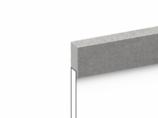 Финишный молдинг Hi Wood LF1 GR5 из полистирола