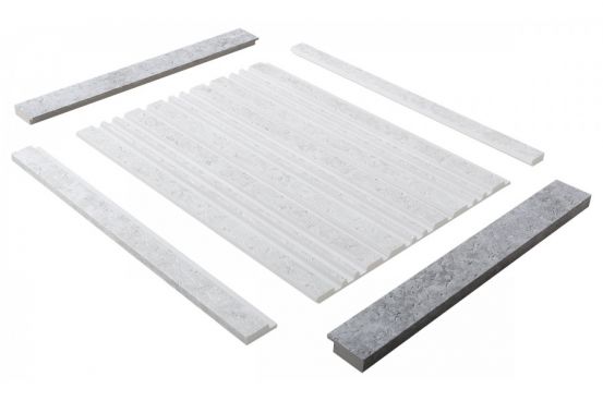 Финишный молдинг Hi Wood LF1 W50 из полистирола