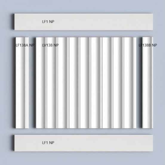 Финишный молдинг Hi Wood LF138B NP из полистирола