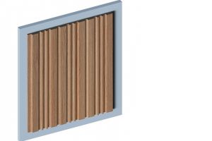 Панель Hi Wood LV121 BR417 из полистирола 120*12*2700 мм