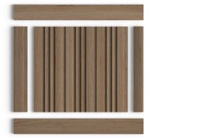 Панель Hi Wood LV121 BR417 из полистирола 120*12*2700 мм