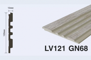 Панель Hi Wood LV121 GN68 из полистирола 120*12*2700 мм