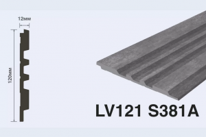 Панель Hi Wood LV121 S381A из полистирола 120*12*2700 мм