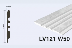 Панель Hi Wood LV121 W50 из полистирола 120*12*2700 мм