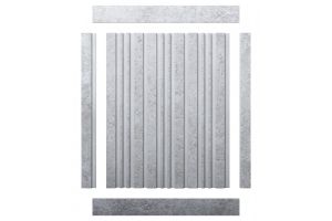 Панель Hi Wood LV121 W50 из полистирола 120*12*2700 мм