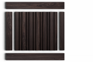 Панель Hi Wood LV122 BR395 из полистирола 120*12*2700 мм
