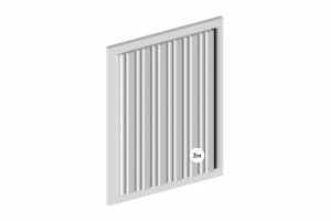 Панель Hi Wood LV122 LONG NP из полистирола 120*12*3000 мм
