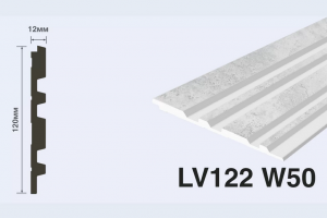 Панель Hi Wood LV122 W50 из полистирола 120*12*2700 мм