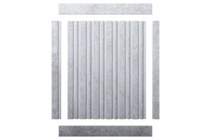 Панель Hi Wood LV122 W50 из полистирола 120*12*2700 мм