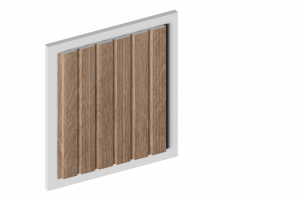 Панель Hi Wood LV123 BR416 из полистирола 120*12*2700 мм