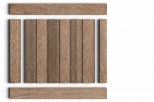 Панель Hi Wood LV123 BR416 из полистирола 120*12*2700 мм