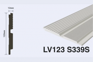 Панель Hi Wood LV123 S339S из полистирола 120*12*2700 мм