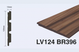 Панель Hi Wood LV124 BR396 из полистирола 120*12*2700 мм