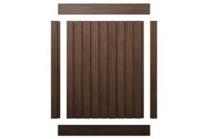 Панель Hi Wood LV124 BR396 из полистирола 120*12*2700 мм
