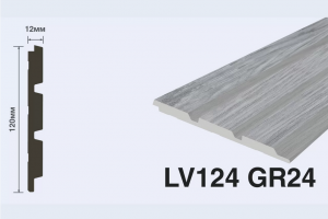 Панель Hi Wood LV124 GR24 из полистирола 120*12*2700 мм