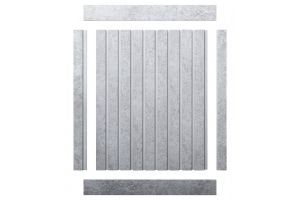 Панель Hi Wood LV124 W50 из полистирола 120*12*2700 мм