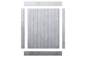 Панель Hi Wood LV124L W50 из полистирола 120*12*2700 мм