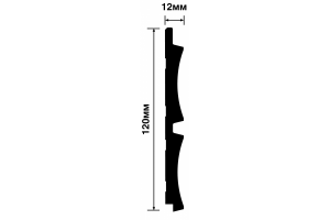 Панель Hi Wood LV125 NP из полистирола 120*12*2700 мм