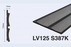 Панель Hi Wood LV125 S387K из полистирола 120*12*2700 мм