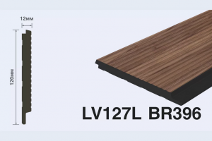 Панель Hi Wood LV127L BR396 из полистирола 120*12*2700 мм