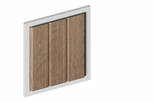 Панель Hi Wood LV127L BR416 из полистирола 120*12*2700 мм