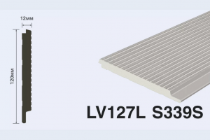 Панель Hi Wood LV127L S339S из полистирола 120*12*2700 мм