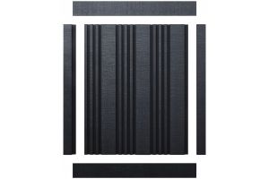 Панель Hi Wood LV128 BK114K из полистирола 120*12*2700 мм