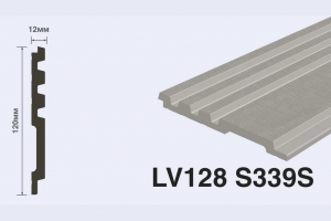 Панель Hi Wood LV128 S339S из полистирола 120*12*2700 мм