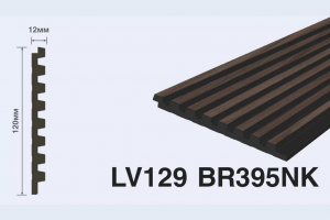 Панель Hi Wood LV129 BR395NK из полистирола 120*12*2700 мм