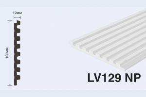 Панель Hi Wood LV129 NP из полистирола 120*12*2700 мм